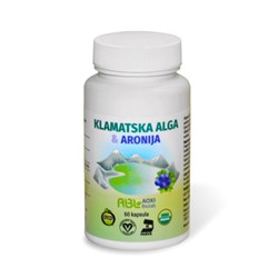 KLAMATSKA ALGA & ARONIJA, kapsule